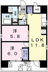 モン　エール　西日暮里の物件間取画像